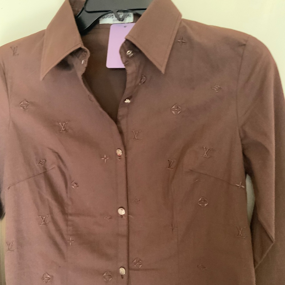 LV blouse, Shirt - Picture 2 of 6